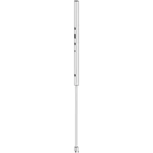 Hautau Atrium HS Getriebeverlängerung L=600 mm Alu Silber eloxiert