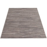 andas Teppich Valon, rechteckig, 7 mm, Indoor und Outdoor geeignet, Wohnzimmer grau 80 cm x cm x 7 mm