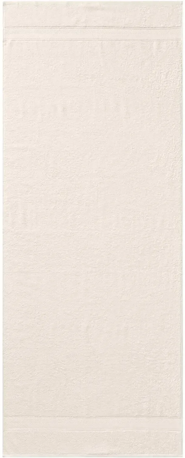 BettwarenShop Saunatuch Essential 80x200 cm | wollweiss - weiß