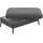sit&more Polsterhocker Emely 104 x 47 x 69 cm Grau