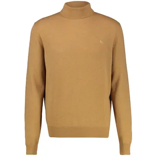 Lerros Schurwoll-Rollkragenpullover mit Kaschmiranteil", - Bold camel), - XXL,