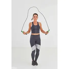 Schildkröt Fitness Springseil mit Zählfunktion schwarz/limegreen 960023