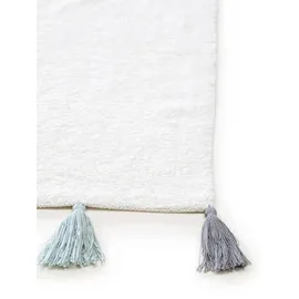 Lytte Waschbarer Kinderteppich Malu Blau 80x120 cm - Waschbarer Teppich für Kinderzimmer