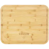 cozze Schneidebrett-Set Holz 1 43 x 35 cm Braun