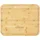 cozze Schneidebrett-Set Holz 1 43 x 35 cm Braun