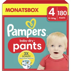 Pampers Baby Dry Pants Gr.4 9-15kg Monatsbox - 4