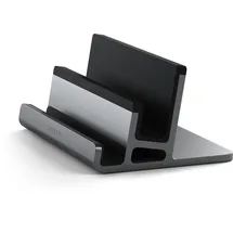 Satechi Dual Vertical Laptop Stand, Notebook-Stand, grau