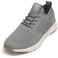 Marc O'Polo Strick-Sneaker für Herren, grau, Größe 41 EU