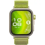 Huawei Watch Fit 4 Pro Titan 40 mm Nylonarmband Grün