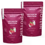 Nutri + Nutri+ Veganes Proteinpulver 3k Pulver 2000 g