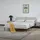 [en.casa] Porvoo 160 x 200 cm Beige