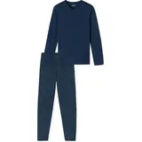 SCHIESSER Herren Pyjama, Casual Essentials,