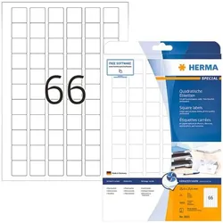 Herma 1650er-Pack permanent haftende Etiketten