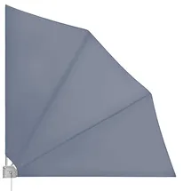 DEUBA Balkonfächer Anthrazit 140x140cm klappbar