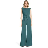 Vera Mont Jumpsuit mit U-Boot-Ausschnitt, Smaragd, 34