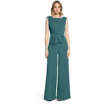 Vera Mont Jumpsuit mit U-Boot-Ausschnitt, Smaragd, 34