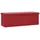 vidaXL Faltbare Sitzbank mit Stauraum Weinrot PVC