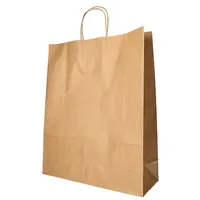Papstar 25 Tragetaschen, Papier mit gedrehtem Tragegriff