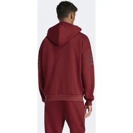 adidas Future Icons 3-Streifen Herren, Kapuzensweater, grün - S