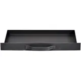 Kleining Aschkasten für 54 cm breite Roste Metall 54 cm Silber