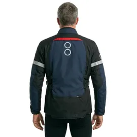 BERING Halifax Motorradjacke Schwarz/Grau/Rot L
