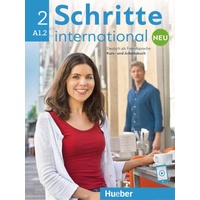 Hueber Schritte international Neu 2. Kursbuch + Arbeitsbuch mit