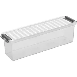 SUNWARE Aufbewahrungsbox Q-Line 27 x 8,4 x 9 cm 1-tlg. transparent