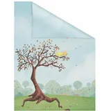 Lichtblick Fensterfolie Märchenbaum - bunt