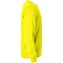 Clique Basic Roundneck Pullover Gelb XS