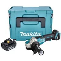 Makita DGA 520 T1JX1 Akku Winkelschleifer 18 V 125