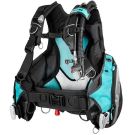 Mares Tarierjacket Prestige She Dives - Farbe: Schwarz/Aqua - Gr.: M