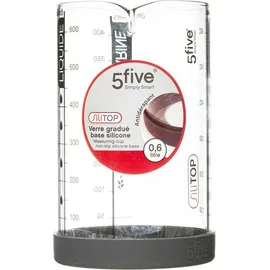 Atmosphera 5five - messbecher 0,6l "silitop" schwarz