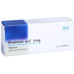 Prednison acis 5 mg Tabletten 50 St