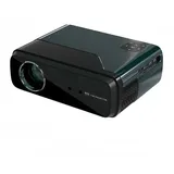 ZELURXX Kompakter Mini-Projektor 1080P Full HD – Automatische Fokussierung, tragbar für Heimkino & Outdoor mit 1000 Lumen & Android 9.0,  Grün - Grün