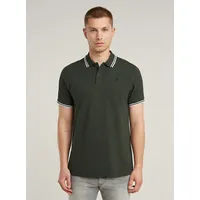 G-Star Dunda Slim Stripe Poloshirt - Grau - Herren, - S