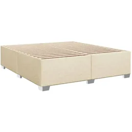 vidaXL Boxspringbett 180 x 200 cm Creme