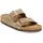 Birkenstock Arizona Veloursleder Herren Sandalen Beige 46 EU) Sandalen