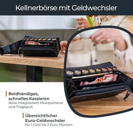 HMF Kellnerbörse 48830-02 Unisex schwarz