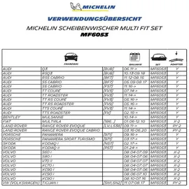 Michelin Multi Fit Set MF6053 | 600 mm / 530 mm