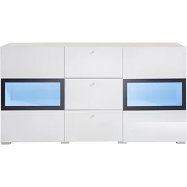 INOSIGN Sideboard INOSIGN "Baros", weiß, B:132cm H:69,8cm, Sideboards, Sideboard, Breite 132 cm
