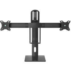 PureMounts Duale Monitor Halterung, VESA 75x75/100x100, schwarz