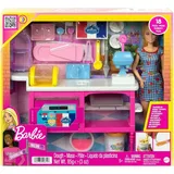 Barbie Malibu Puppe und Spielset mit 18 Teilen zum Backen (HJY19)