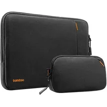 Tomtoc Defender-A13 Laptop-Sleeve Kit 14 Zoll Größe, Schwarz