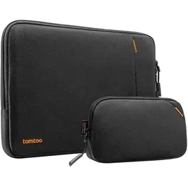 Tomtoc Defender-A13 Laptop-Sleeve Kit 14 Zoll Größe, Schwarz