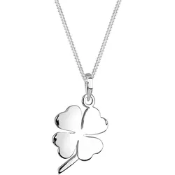 Elli Glücksbringer Kleeblatt 925 Sterling Silber Ketten   Damen 