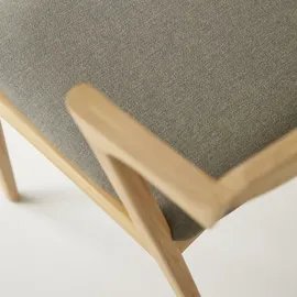 Tikamoon Esszimmerstuhl Guido Stoff beige