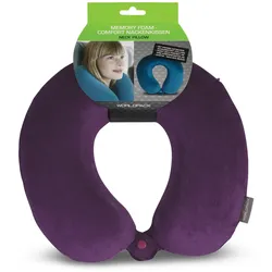 Worldpack Nackenkissen Memory Foam violett
