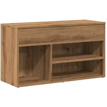 vidaXL Artisan-Eiche 80 x 30 x 45 cm braun / braun