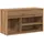 vidaXL Artisan-Eiche 80 x 30 x 45 cm braun / braun