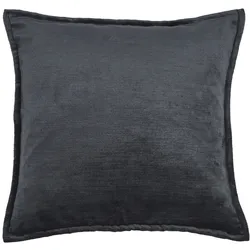 Kissenbezug DONE. "Fame", schwarz, B:60cm H:1cm L:60cm, Polyester, Polyester, Kissenbezüge, Hohe Lichtreflektion
